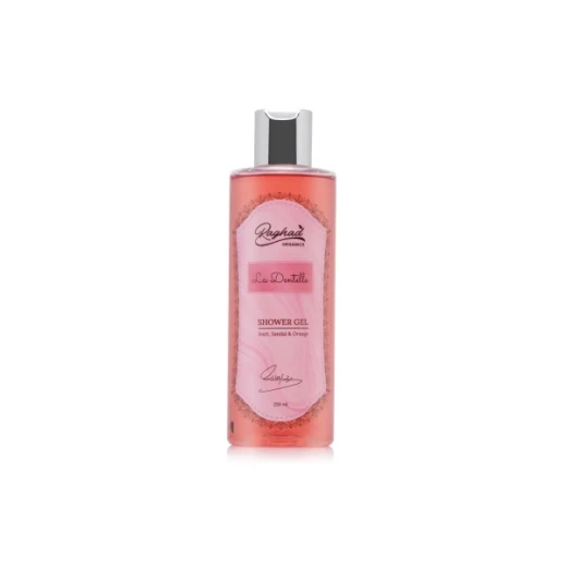 Raghad Organics La Dentelle Shower Gel: Experience Luxurious Fragrance and Gentle Cleansing with This 250ml Treat for a Rejuvenated Shower Experience - Raghad Organics - Image 4